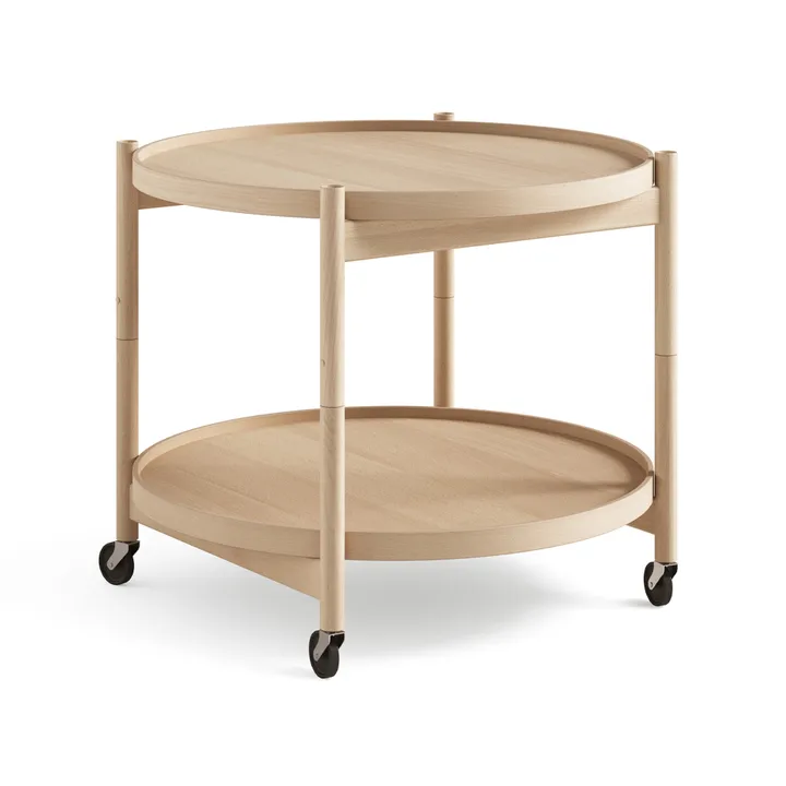Bølling Tray Table 60型 - 上油榉木_上油榉木支架 - Brdr. Krüger