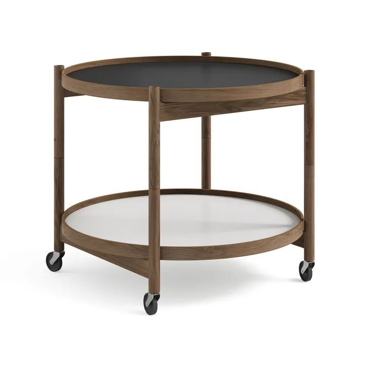 Bølling Tray Table 60型 - 底座_烟熏上油橡木支架 - Brdr. Krüger