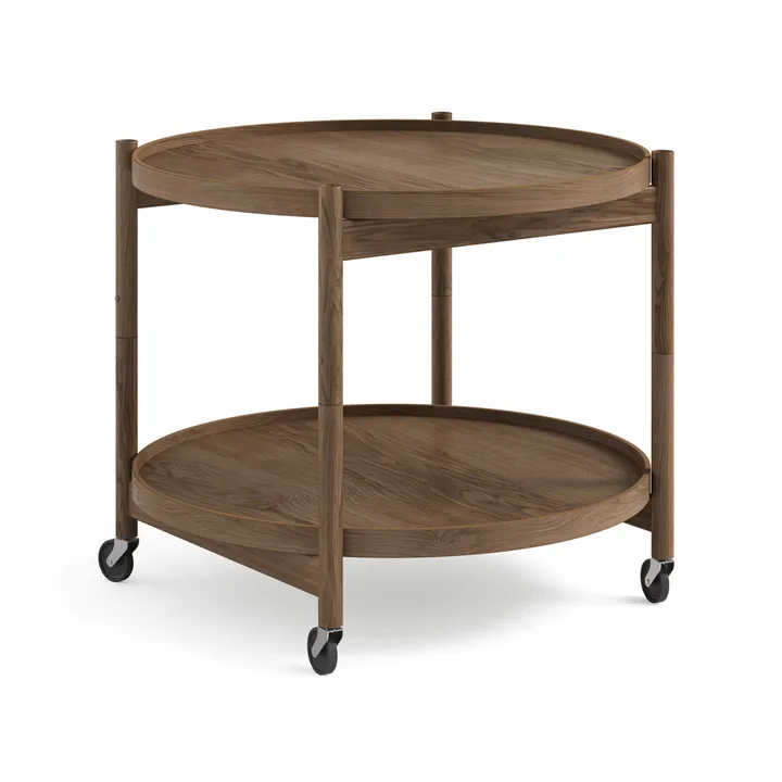 Bølling Tray Table 60型 - 烟熏橡木_烟熏上油橡木支架 - Brdr. Krüger