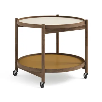 Bølling Tray Table 60型 - 阳光色_烟熏上油橡木支架 - Brdr. Krüger