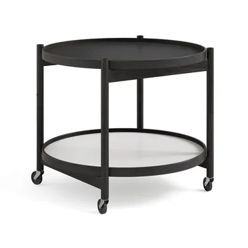 Bølling Tray Table 60型 - 底座_黑色涂漆橡木支架 - Brdr. Krüger