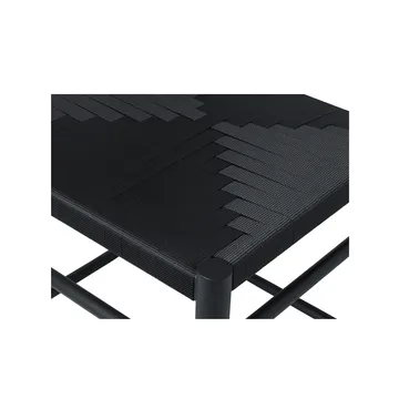F-chair - 黑色白蜡木_黑色编织座面 - Brdr. Krüger