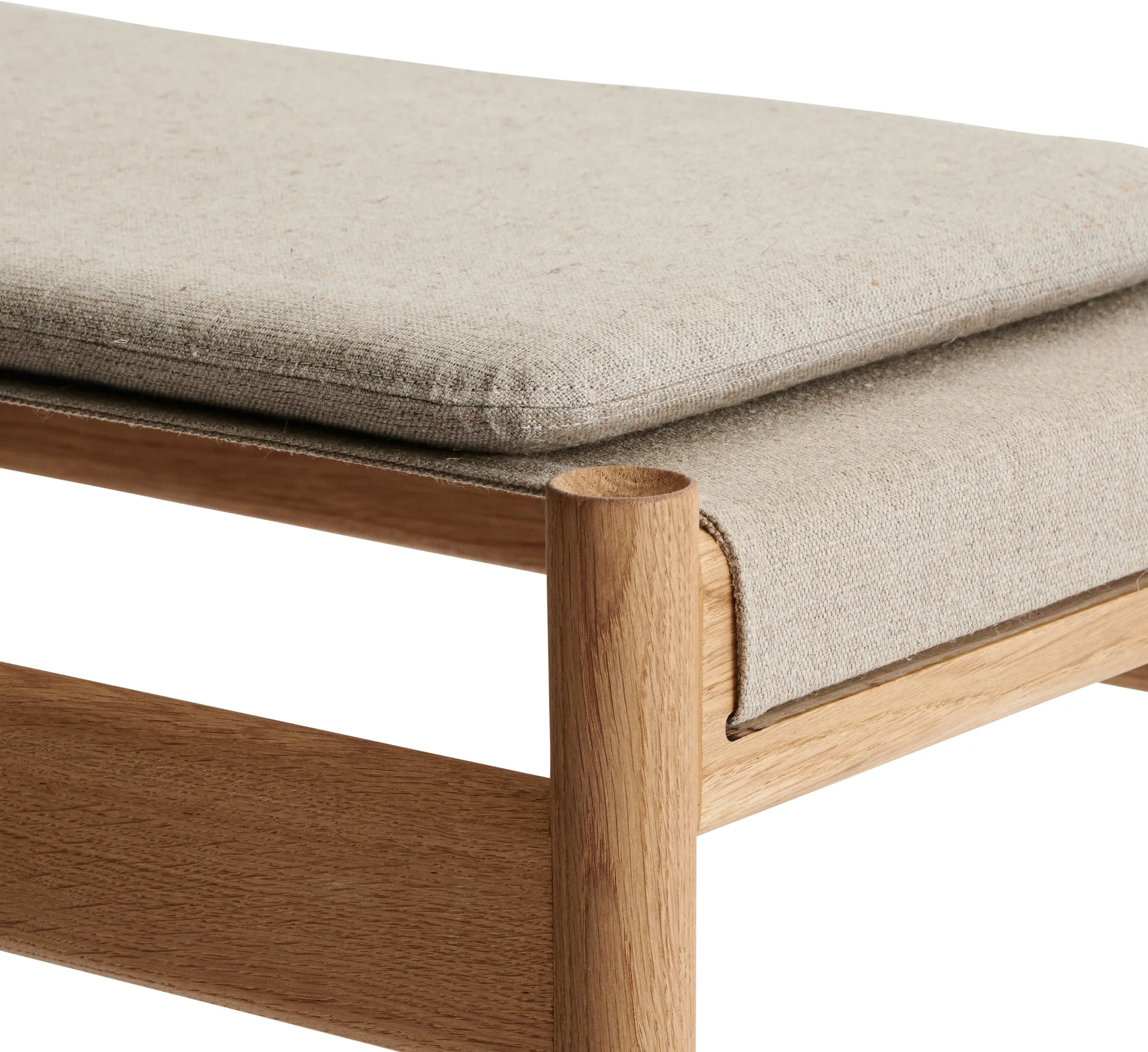 HB 靠枕|靠垫 35x60 cm, Canvase nature Brdr. Krüger