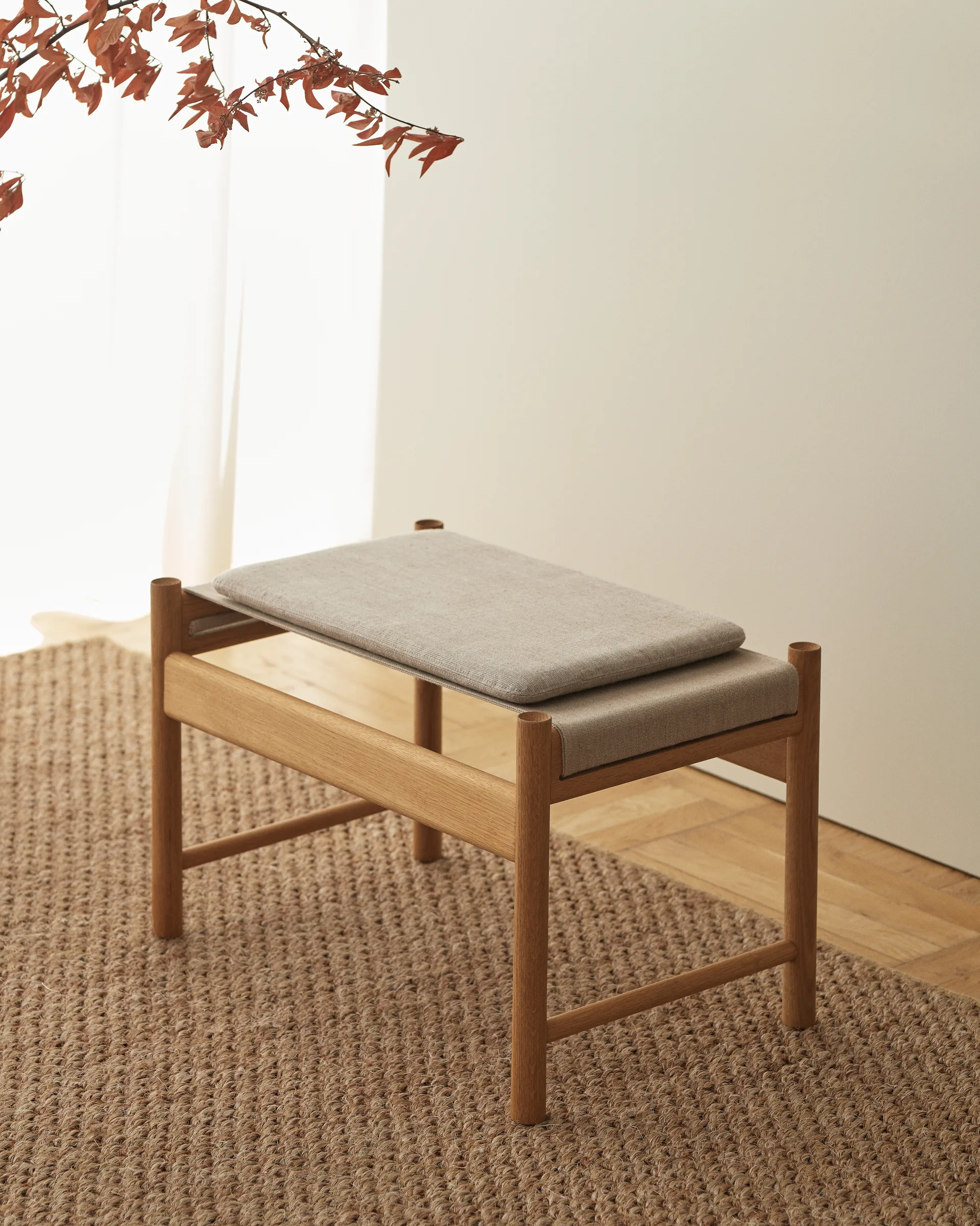 HB 靠枕|靠垫 35x60 cm, Canvase nature Brdr. Krüger