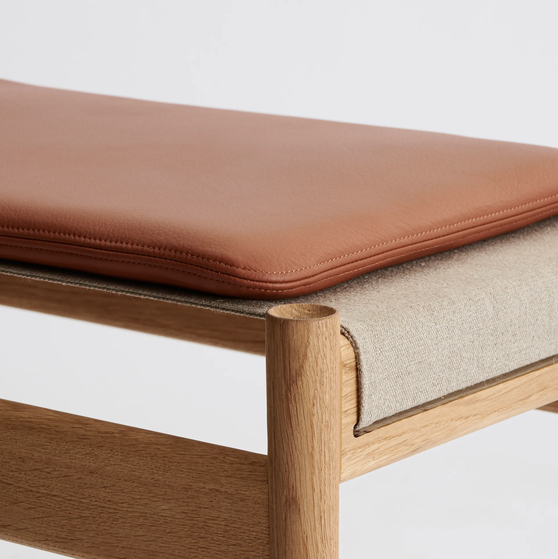 HB 靠枕|靠垫 35x60 cm, Spectrum 皮革 Brandy Brdr. Krüger