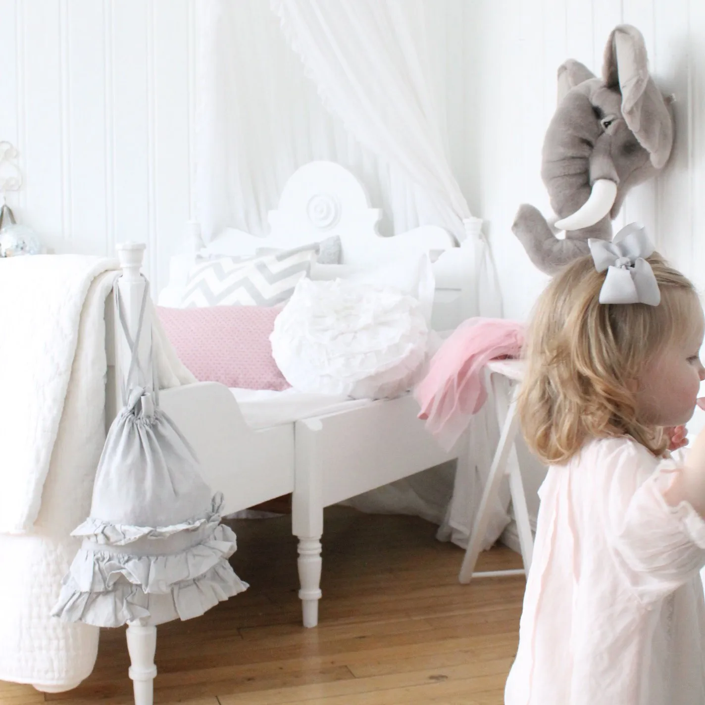 Stuffed elephant head for wall, elephant Brigbys