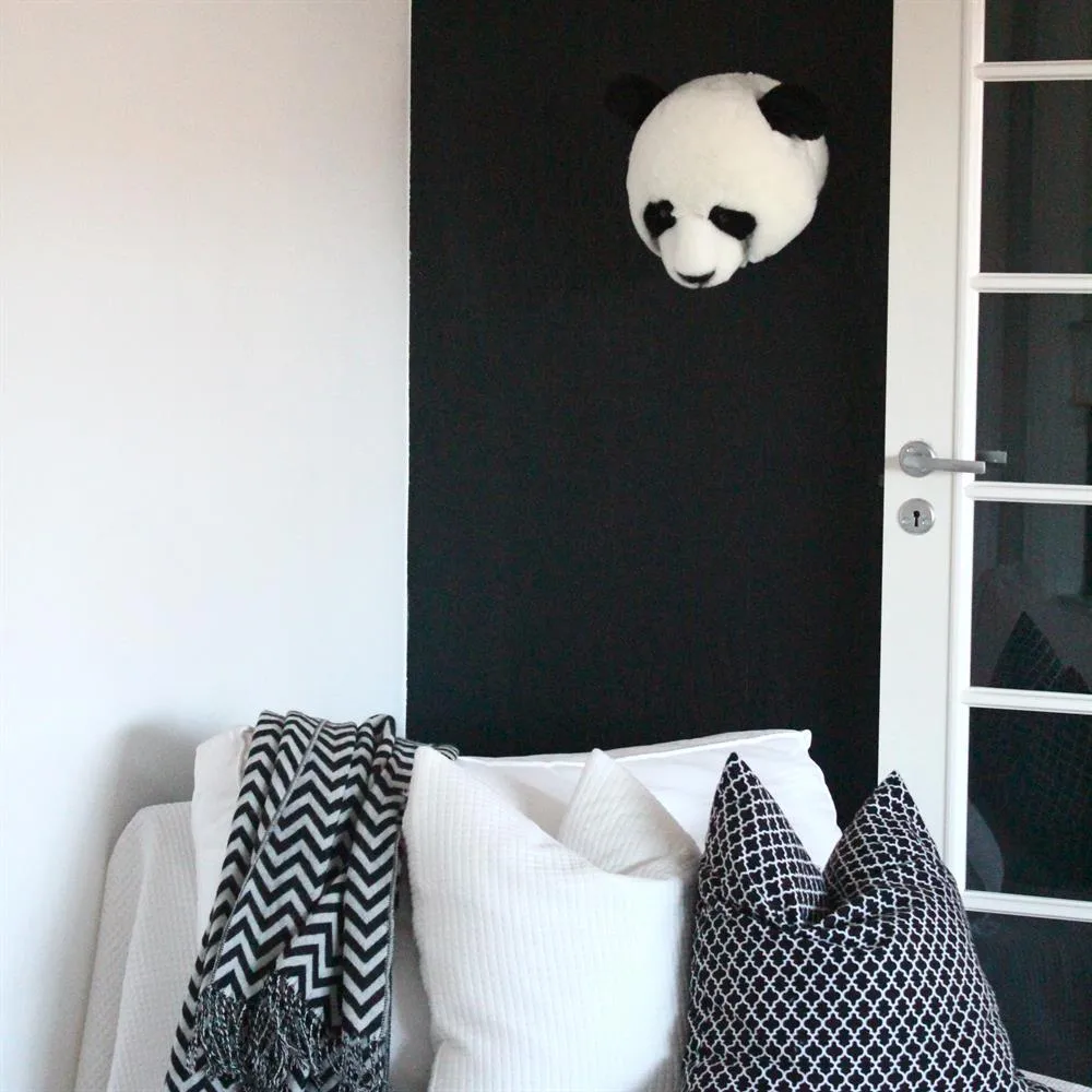 Stuffed panda head for wall, panda Brigbys