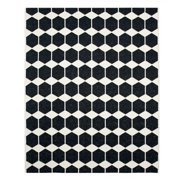 Anna_地毯_黑色_大号 - 150x200cm - Brita Sweden