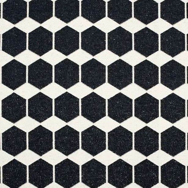 Anna_地毯_黑色_大号, 150x200cm Brita Sweden