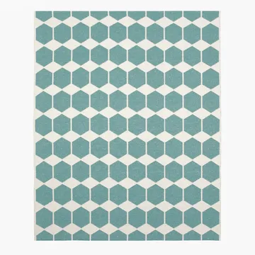 Anna_地毯_水绿色_大号 - 150x200cm - Brita Sweden