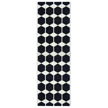 Anna_地毯_黑色 - 70x140cm - Brita Sweden