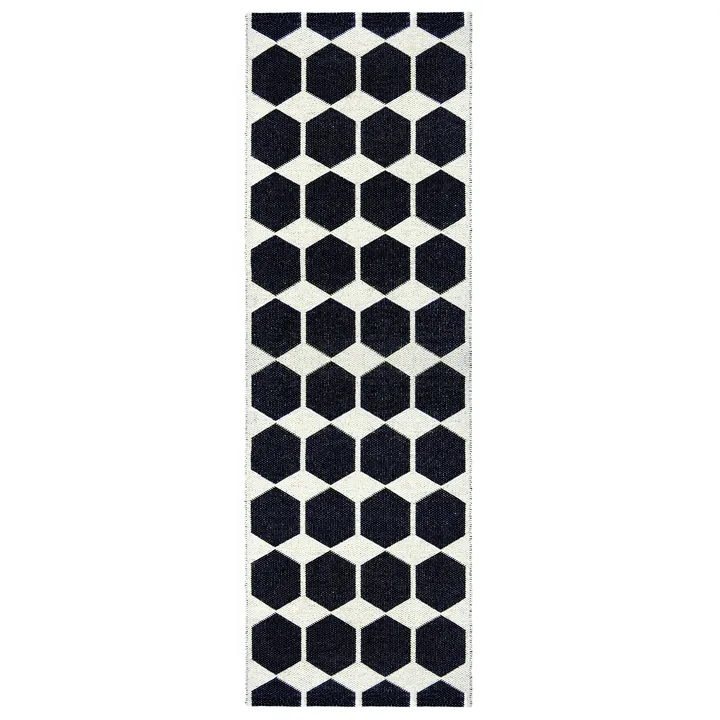 Anna_地毯_黑色 - 70x140cm - Brita Sweden