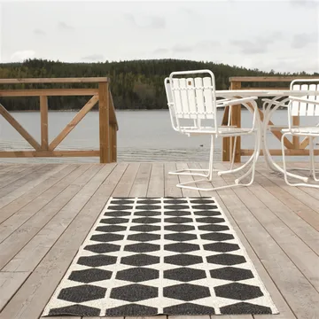 Anna_地毯_黑色 - 70x140cm - Brita Sweden