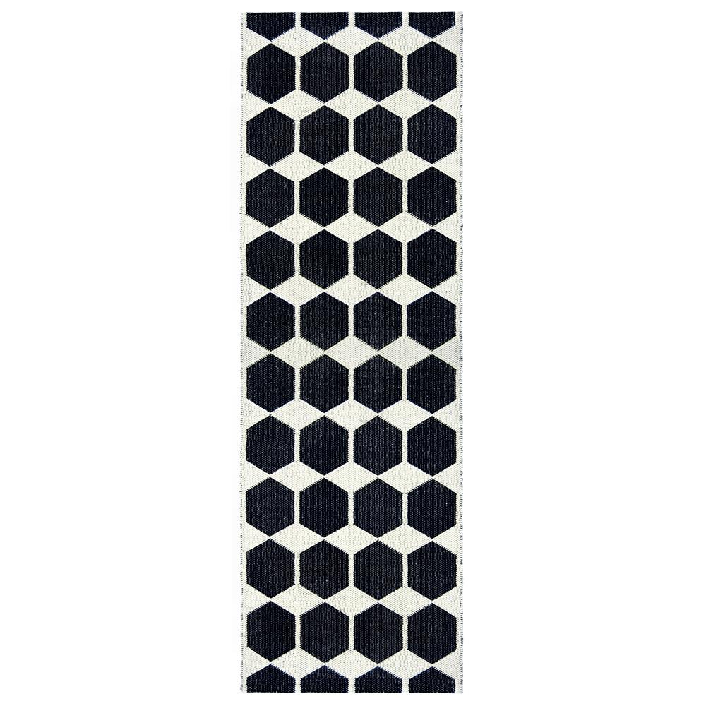 Anna_地毯_黑色, 70x200cm Brita Sweden