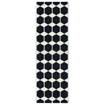 Anna_地毯_黑色 - 70x200cm - Brita Sweden