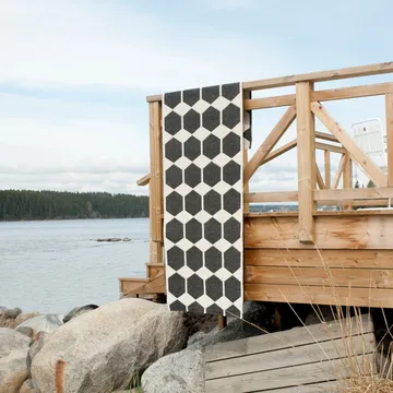 Anna_地毯_黑色 - 70x200cm - Brita Sweden