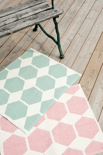 Anna 地毯 aqua - 70x140 cm - Brita Sweden
