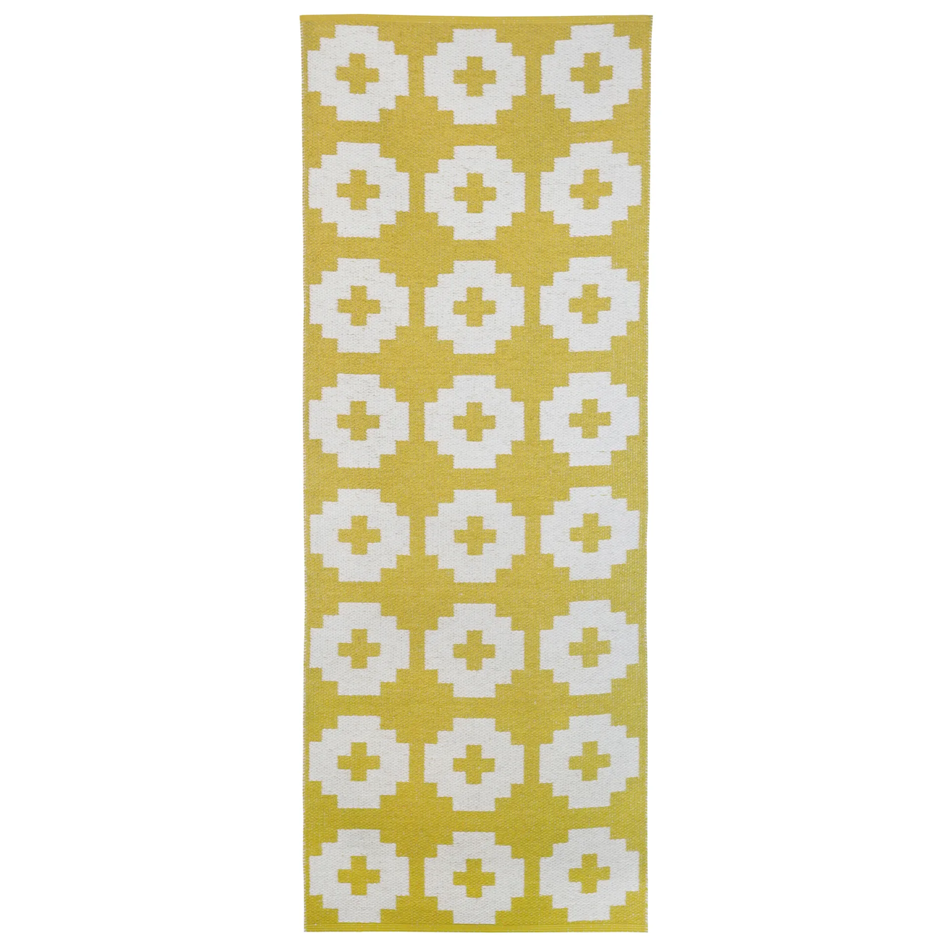 Flower_地毯_太阳黄, 70x150cm Brita Sweden