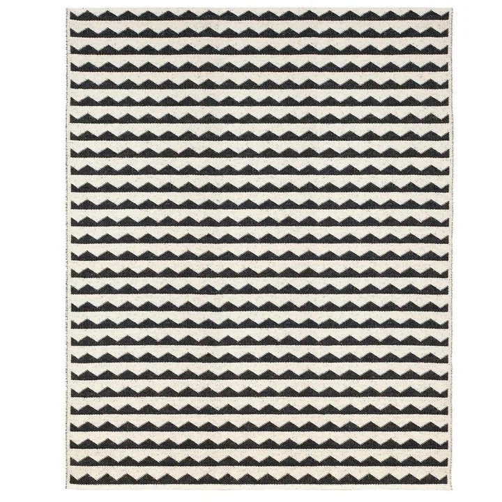Gittan_地毯_黑色_大号 - 150x200cm - Brita Sweden