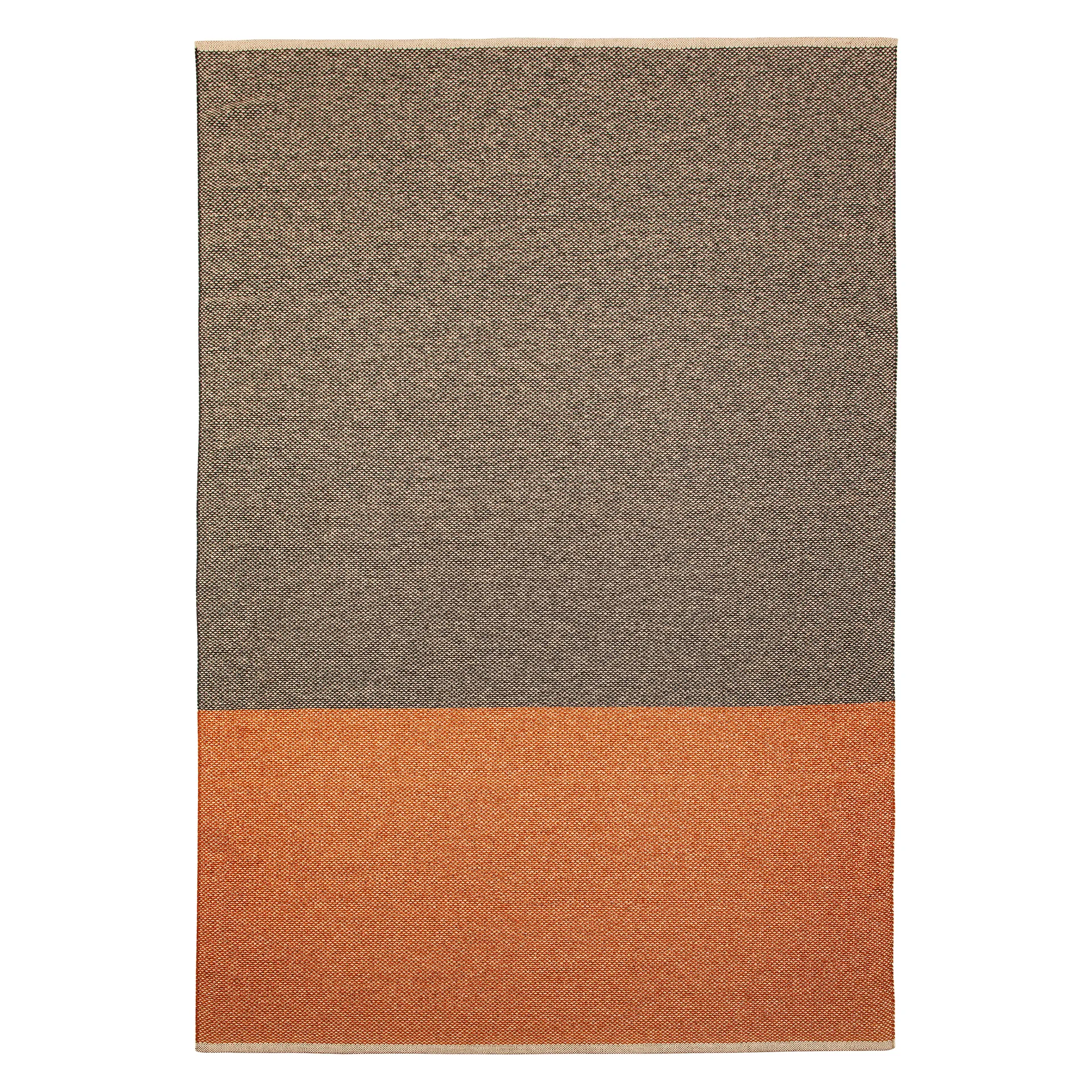 Moor_地毯_泥色_黑陶色, 170x300cm Brita Sweden