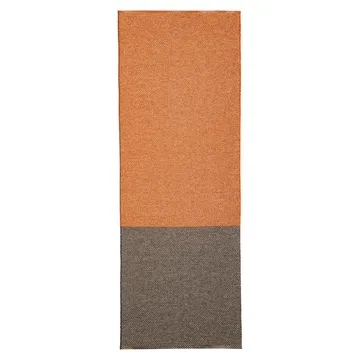 Moor_地毯_泥色_黑陶色 - 70x200cm - Brita Sweden