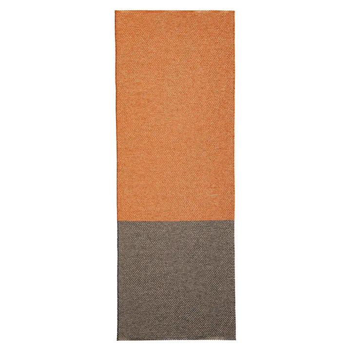 Moor_地毯_泥色_黑陶色 - 70x200cm - Brita Sweden