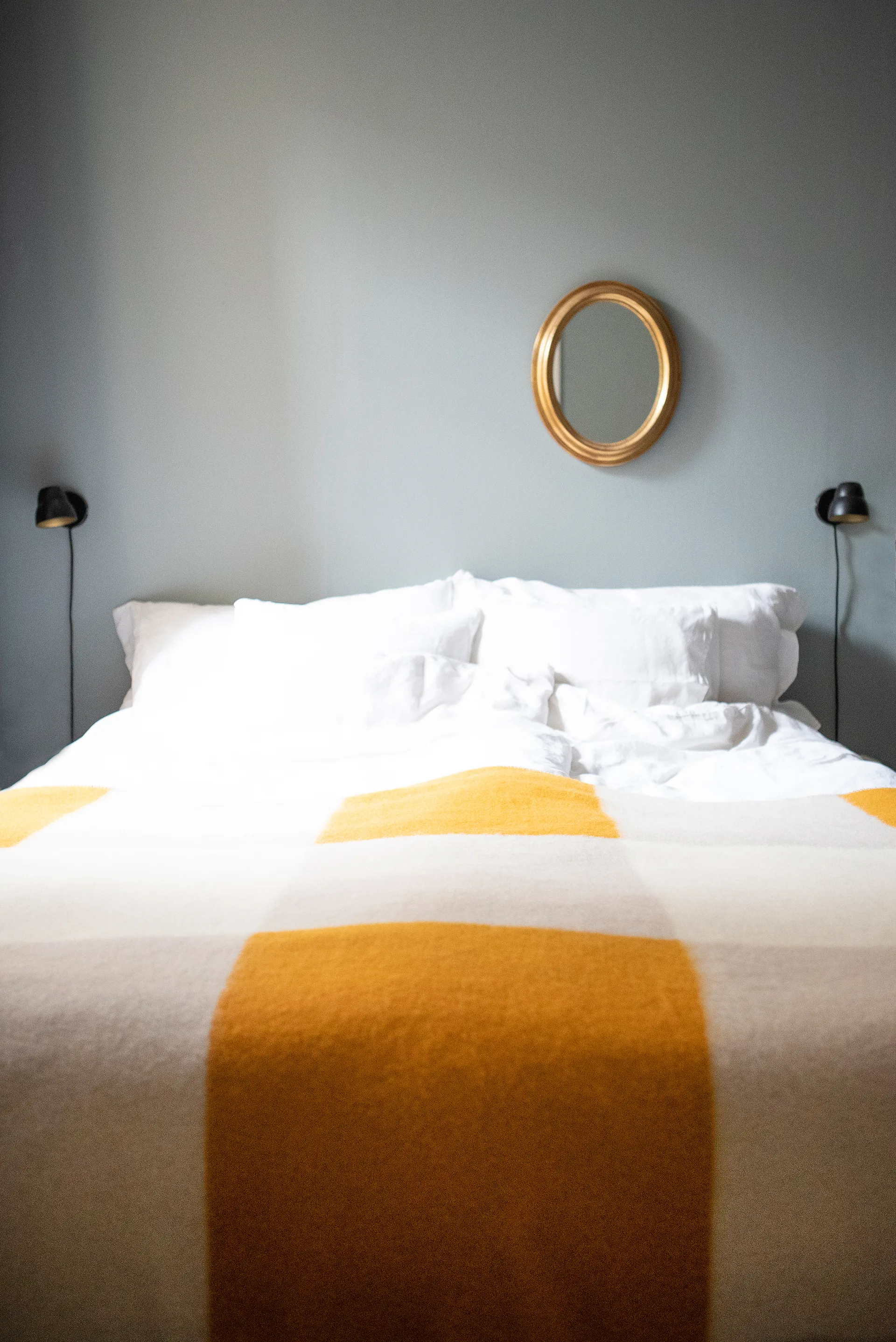 Pop 羊毛毯子 130x200 cm, 黄色 Brita Sweden