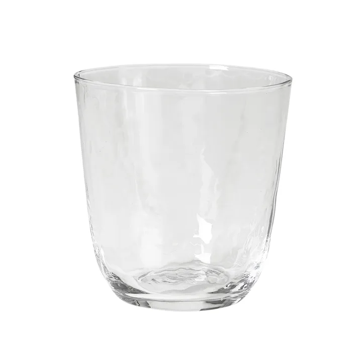 锤纹水杯335ml - Klar - Broste Copenhagen