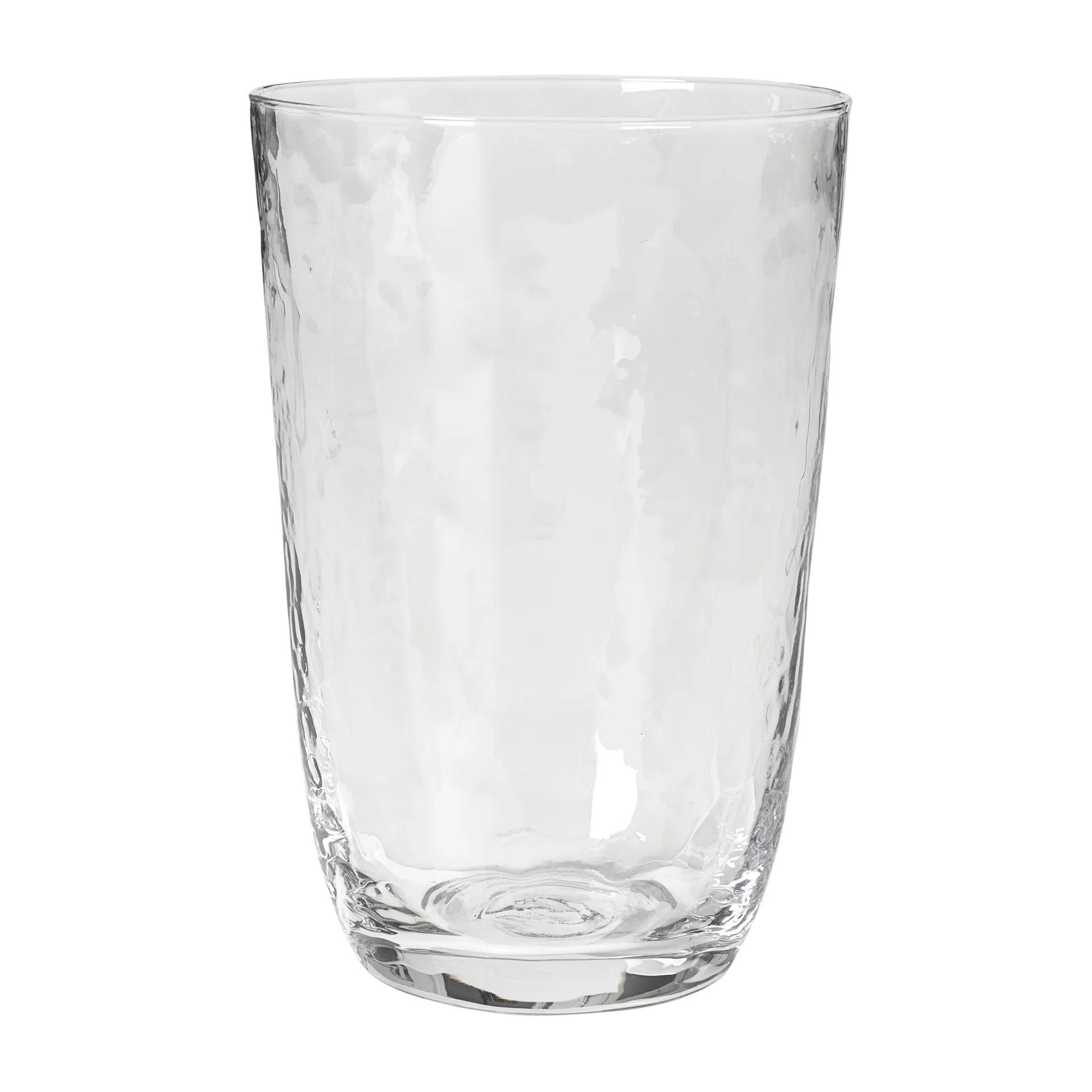 锤纹玻璃杯 500ml, 透明色 Broste Copenhagen