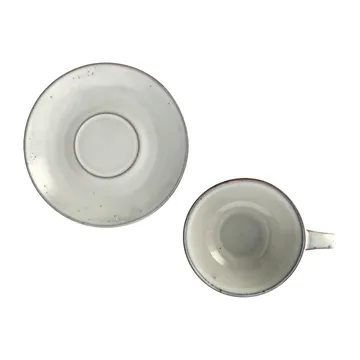 北欧沙色带碟茶杯 - 5.8 cm - Broste Copenhagen