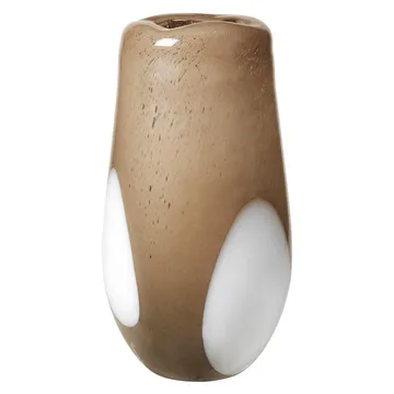 Ada Dot 玻璃花瓶 37cm - simply 灰褐色（Taupe） warm 灰色 - Broste Copenhagen