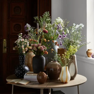 Ada Dot 玻璃花瓶 37cm - simply 灰褐色（Taupe） warm 灰色 - Broste Copenhagen