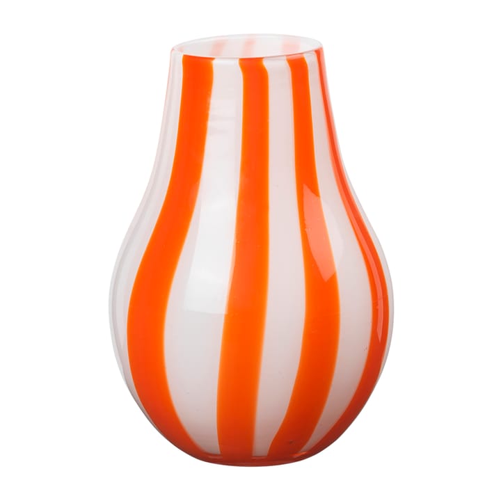 Ada Stripe 花瓶 22.5 cm, Pumpkin 橘色 Broste Copenhagen