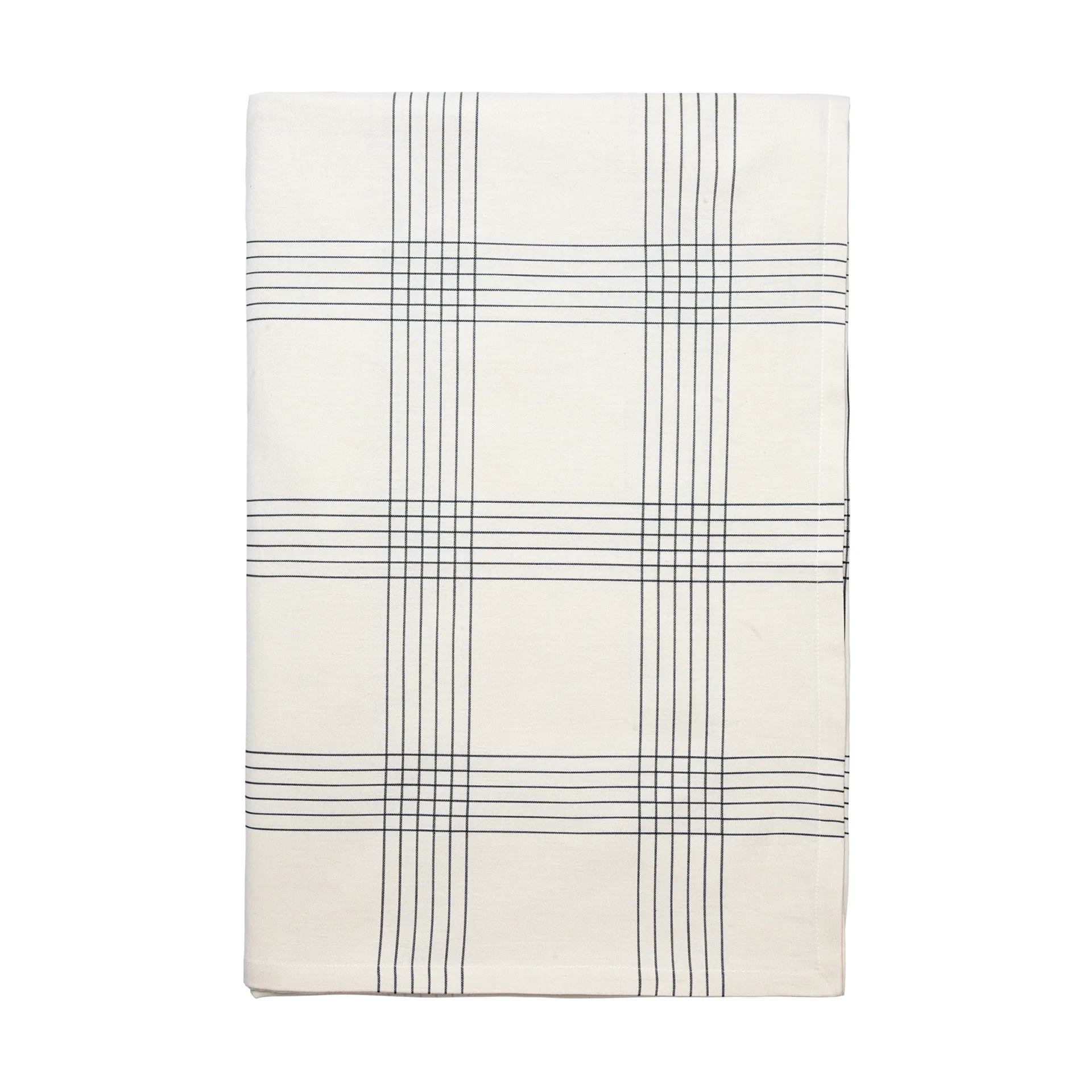 Alice 桌布, 160x200 cm, 黑色-原色/自然色 Broste Copenhagen