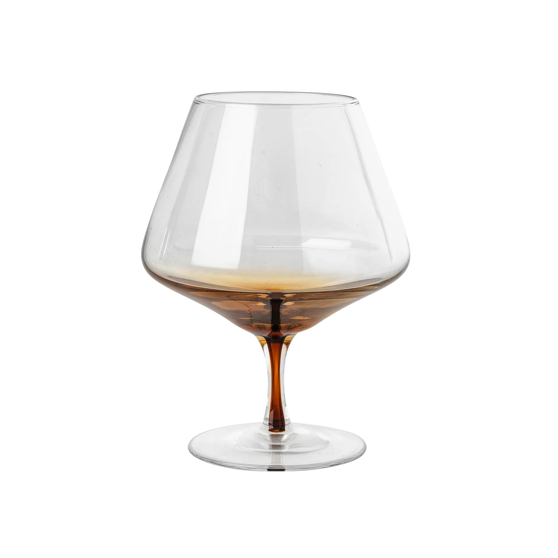 Amber cognac glass, 45 cl Broste Copenhagen