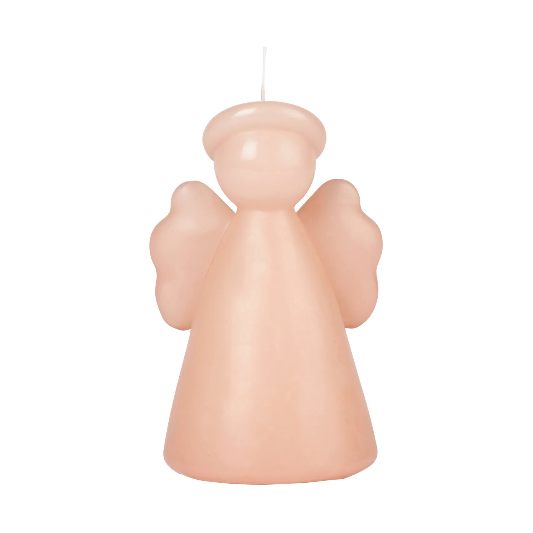 Angel 雕塑 蜡烛 14 cm, Dusty 桃色 玫瑰色 Broste Copenhagen