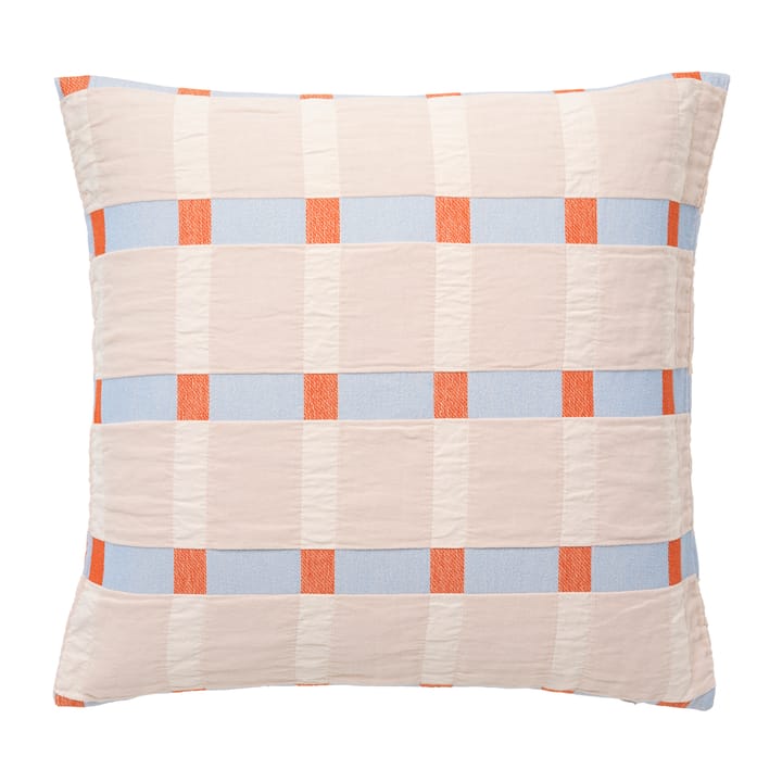 Asta 枕头套 60x60 cm, Pumkin 橘色-pale blush Broste Copenhagen