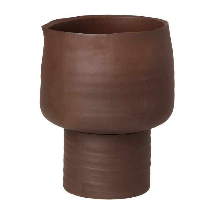 Axil 花瓶 18.5 cm - 红色 clay - Broste Copenhagen