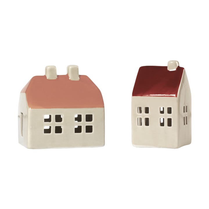 Bo decorative house 2件 - Nut 褐色 - Broste Copenhagen