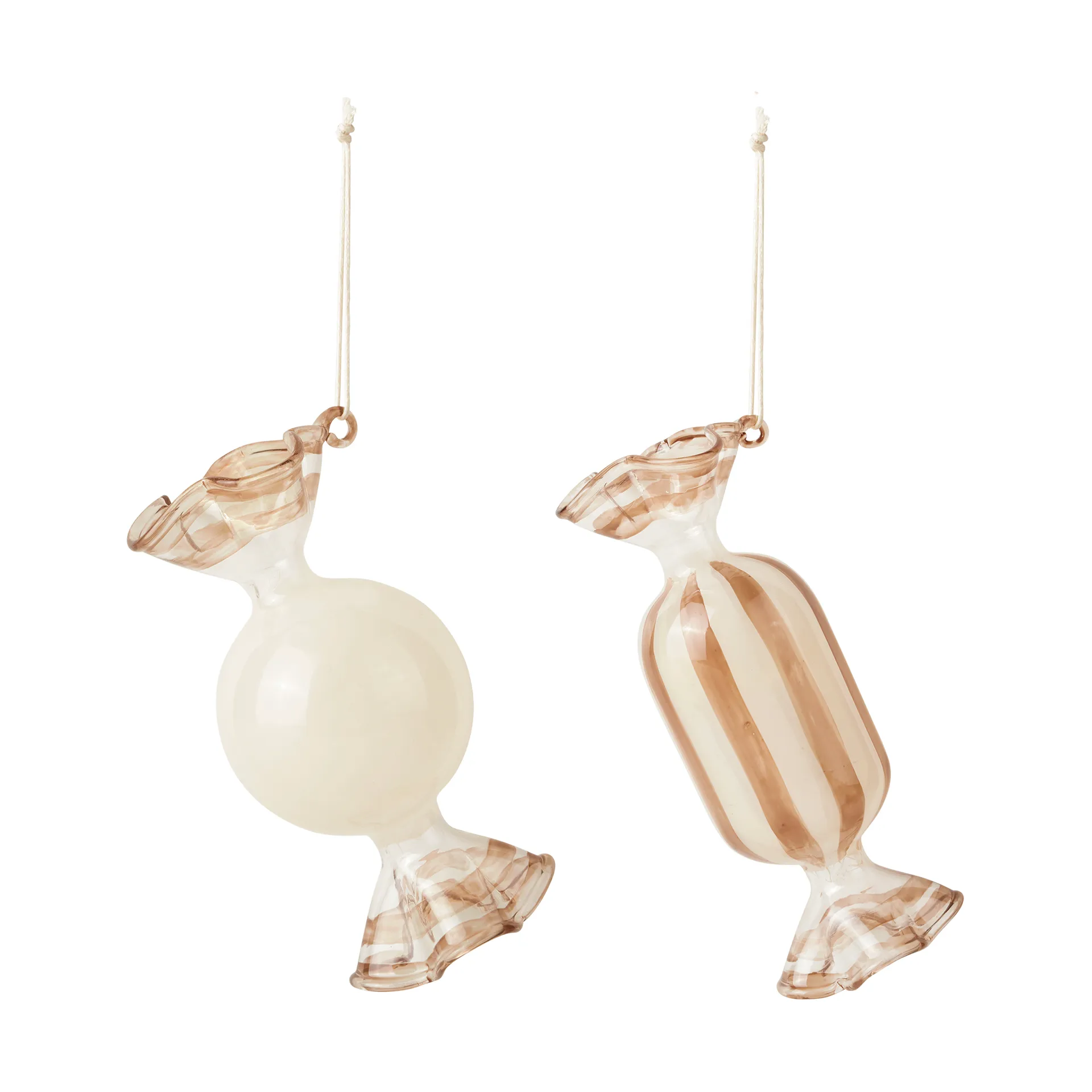 Candy 圣诞树 吊灯 玻璃 2件, Creme Broste Copenhagen