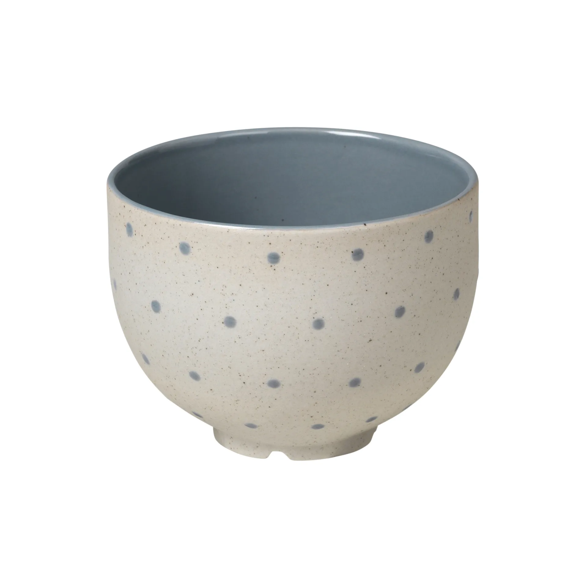 Eli碗 直径11cm, soft 蓝色 dots Broste Copenhagen