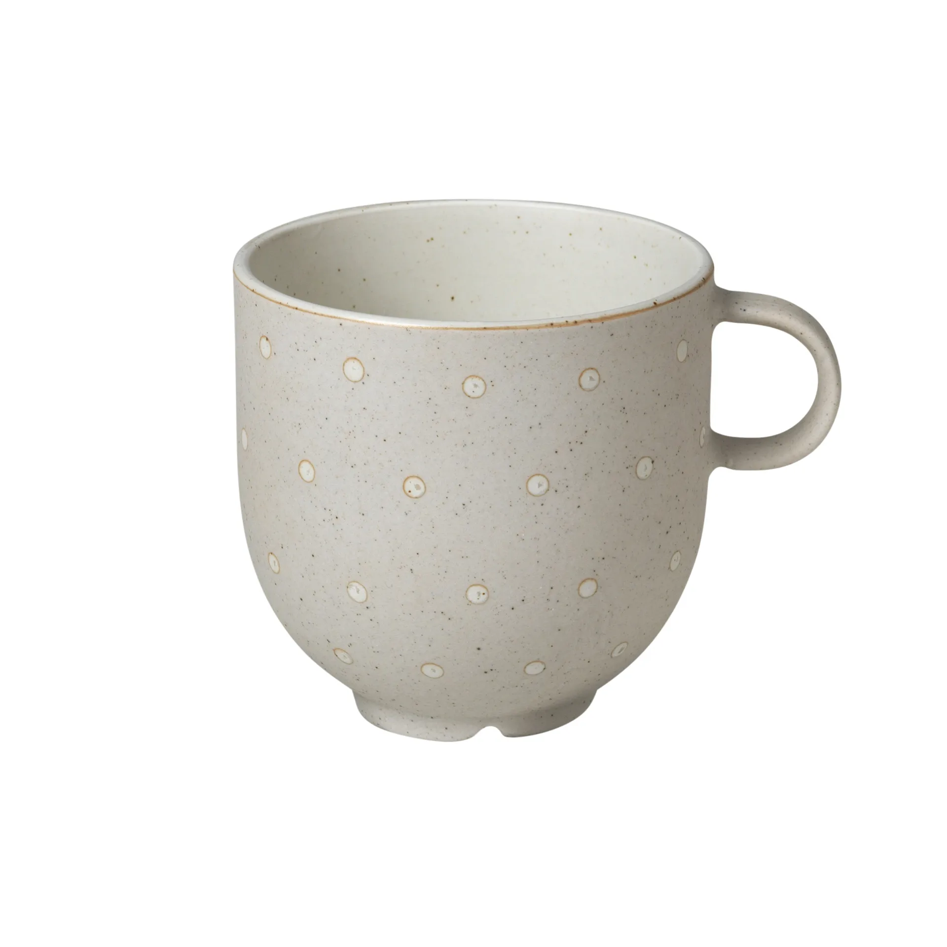 Eli 马克杯 带把手 20 cl, 哑光 soft 浅绿色 dots Broste Copenhagen