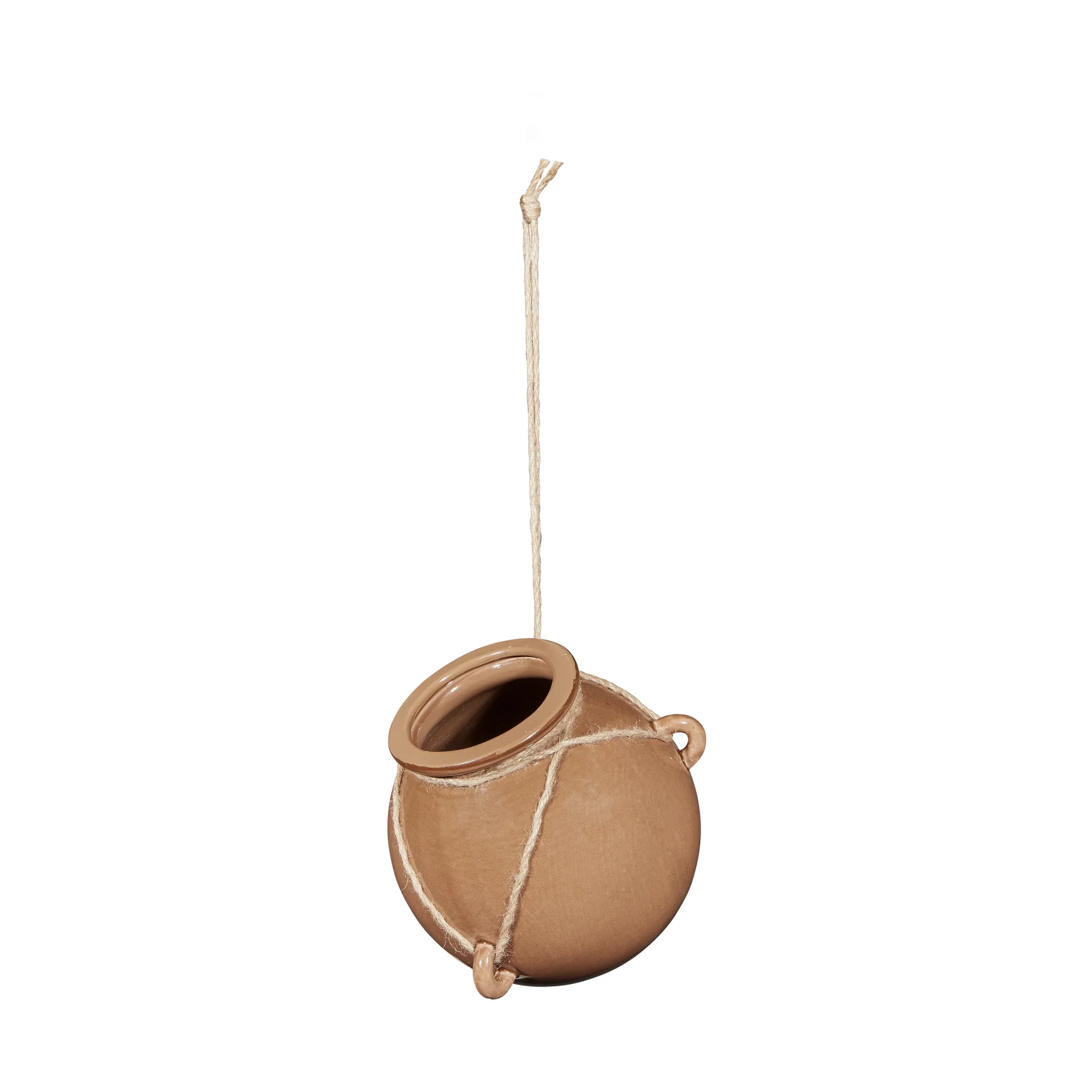 Eya hanging 花盆 Ø22 cm, 褐色 Broste Copenhagen
