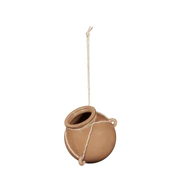 Eya hanging 花盆 Ø22 cm - 褐色 - Broste Copenhagen