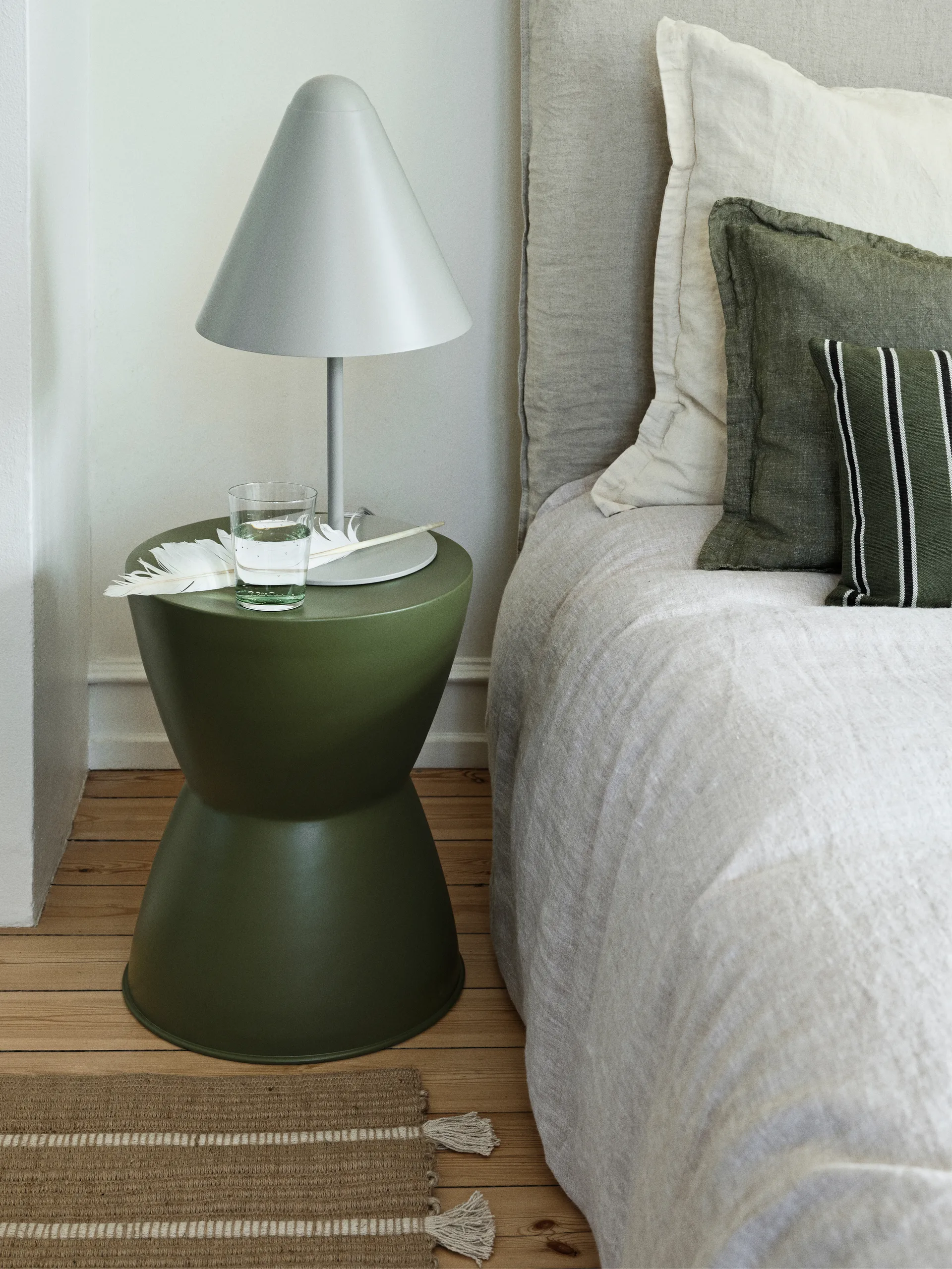 Ezra 地毯 70x140 cm, 原色/自然色 米白色 Broste Copenhagen