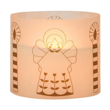 Fairy Tale 蜡烛 8 cm - 白色-绿色 - Broste Copenhagen