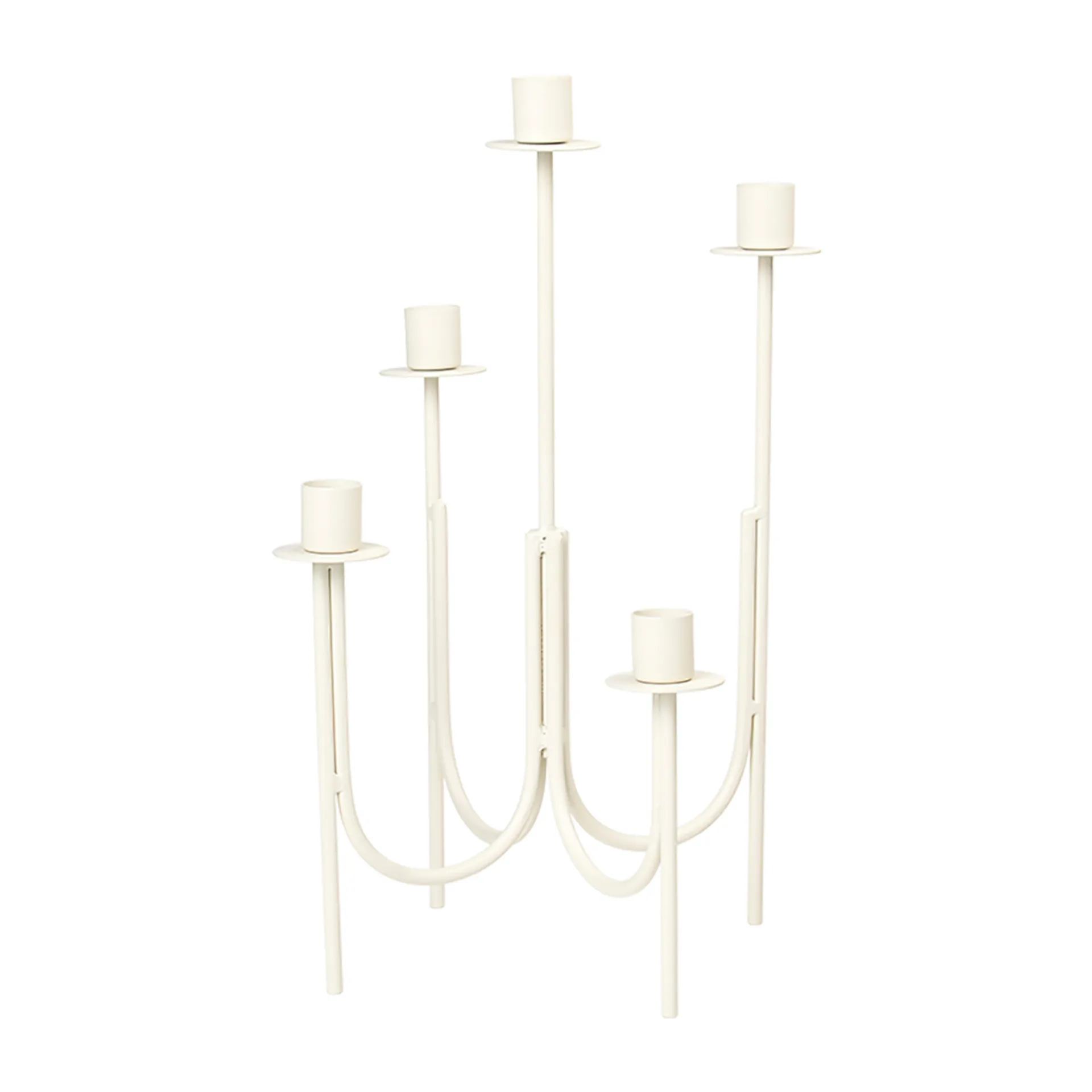 Farri candle sticks, Light warm 灰色 Broste Copenhagen