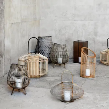 Flax 竹制提灯 - small - Broste Copenhagen
