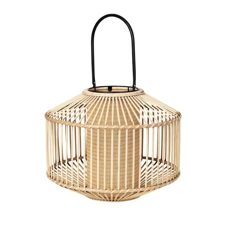 Flax 竹制提灯 - 大号 - Broste Copenhagen