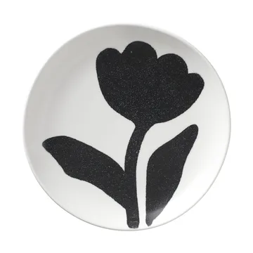 Flora 盘直径15cm - 黑色_米白色 - Broste Copenhagen